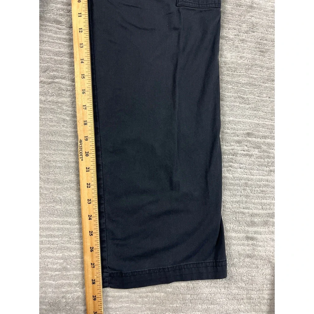 Koi Scrub Pants Womens Medium Black Pink 8761 BKRS Cargo Drawstring Straight Leg - Picture 3 of 10